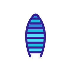 building icon vector. Thin line sign. Isolated contour symbol illustration