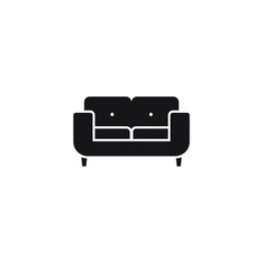 sofa icon design. vector illustration
