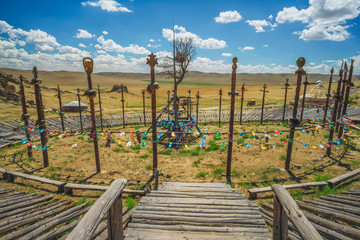 Scenery in the countryside of Mongolia