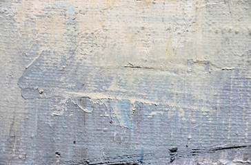 Fototapeta premium Abstract art background. Oil on canvas. Rough brushstrokes of paint.