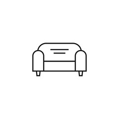 sofa icon design. vector illustration