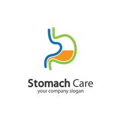 Stomach logo creative vector icon
