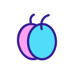 draining the vector icon. Thin line sign. Isolated contour symbol illustration