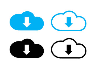 Image icon - vector Loading download and upload