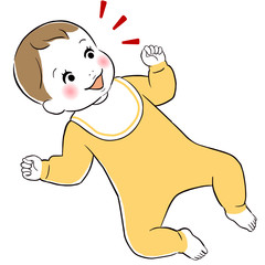 Cute happy smiling little baby