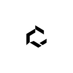 C logo design modern logo.