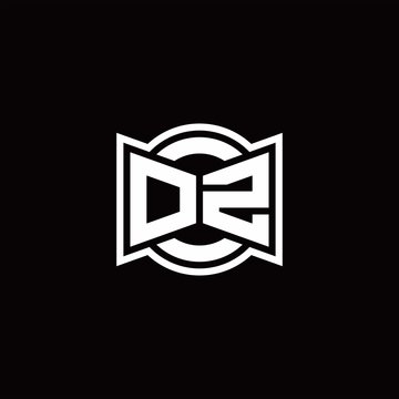 DZ Logo Stock Vector | Adobe Stock