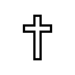 christian cross icon