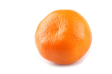Mandarin orange isolated on white