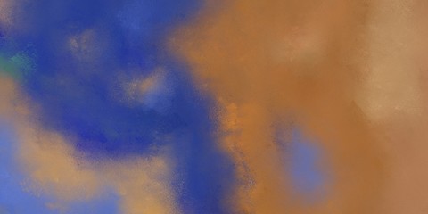 abstract unique background with pastel brown, dark slate blue and slate blue colors