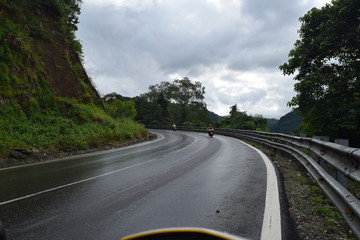 road in the mountains