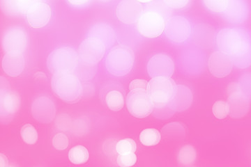 Soft focus light bokeh background.