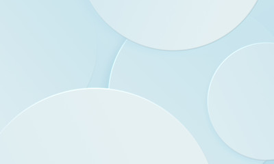 Circles white gray and blue texture background. Simple modern design use for template cover business concept.