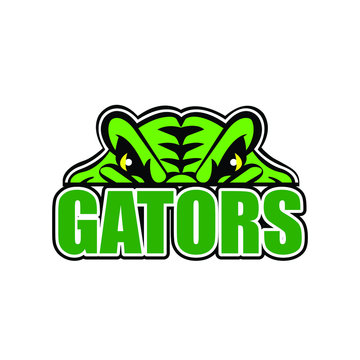 Gators logo template - VECTOR