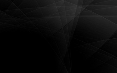 Abstract geometric black and gray curve line gradient texture background. with space for concept design Technology and modern.