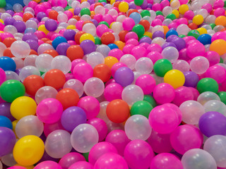 background of colorful balloons