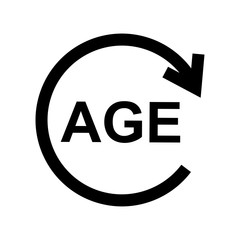 age limit icon design vector logo template EPS 10