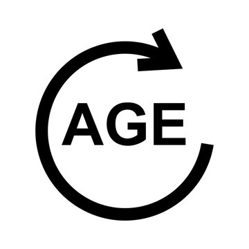 age limit icon design vector logo template EPS 10