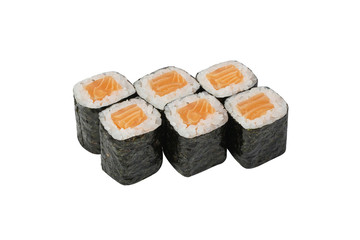 tekka maki on a white clean background © polakravis