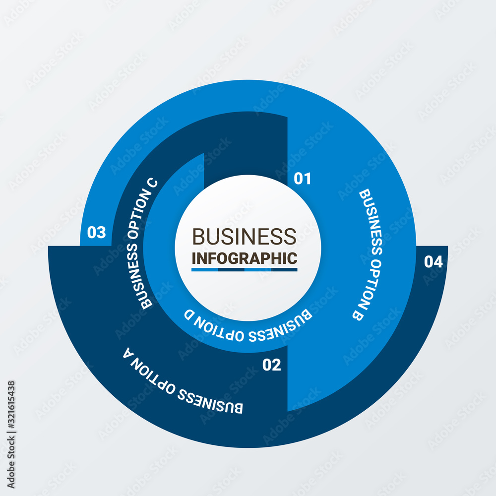 Poster infographic design element and number options. business concept with steps. can be used for workflow