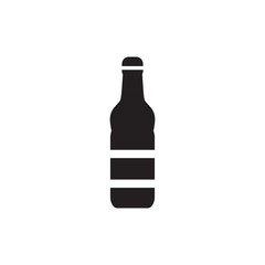 bottle icon design vector logo template EPS 10