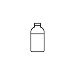 bottle icon design vector logo template EPS 10