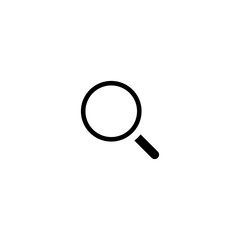 magnifying glass icon design vector logo template EPS 10