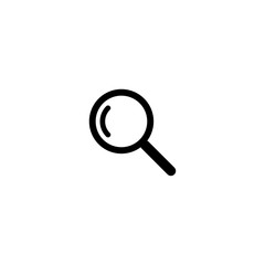magnifying glass icon design vector logo template EPS 10