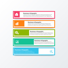 Fototapeta premium Infographic design vector and marketing icons can be used for workflow layout, diagram, annual report, web design. Business concept with 3, 4, 5, 6 and 10 options, steps or processes.