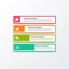 Infographic design vector and marketing icons can be used for workflow layout, diagram, annual report, web design. Business concept with 3, 4, 5, 6 and 10 options, steps or processes.
