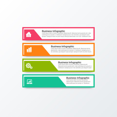 Infographic design vector and marketing icons can be used for workflow layout, diagram, annual report, web design. Business concept with 3, 4, 5, 6 and 10 options, steps or processes.