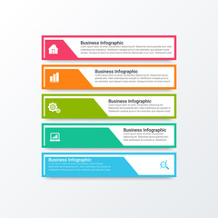 Infographic design vector and marketing icons can be used for workflow layout, diagram, annual report, web design. Business concept with 3, 4, 5, 6 and 10 options, steps or processes.