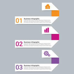 Vector Infographic thin line design with icons and options or steps. Infographics for business concept. banner, workflow layout, process diagram, flow chart, info graph