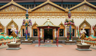 the temple in penang,malaysia