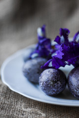 Minimal easter concept. Happy Easter card