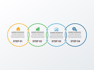 Abstract infographics number options template. Vector illustration. Can be used for workflow layout, diagram, business step options, banner, web design.