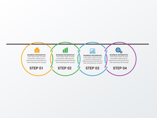 Abstract infographics number options template. Vector illustration. Can be used for workflow layout, diagram, business step options, banner, web design.