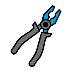 Pliers icon vectors