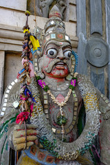 Statue in the Sri Sivaraja Vinayagar Temple in Colombo, Sri Lanka.