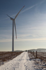 wind turbines