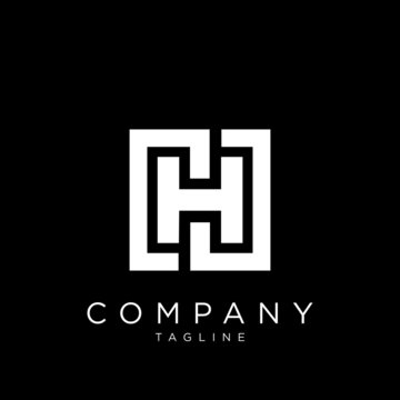 H Simple Logo Design