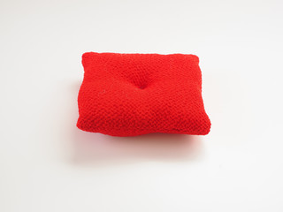 雛人形を白背景