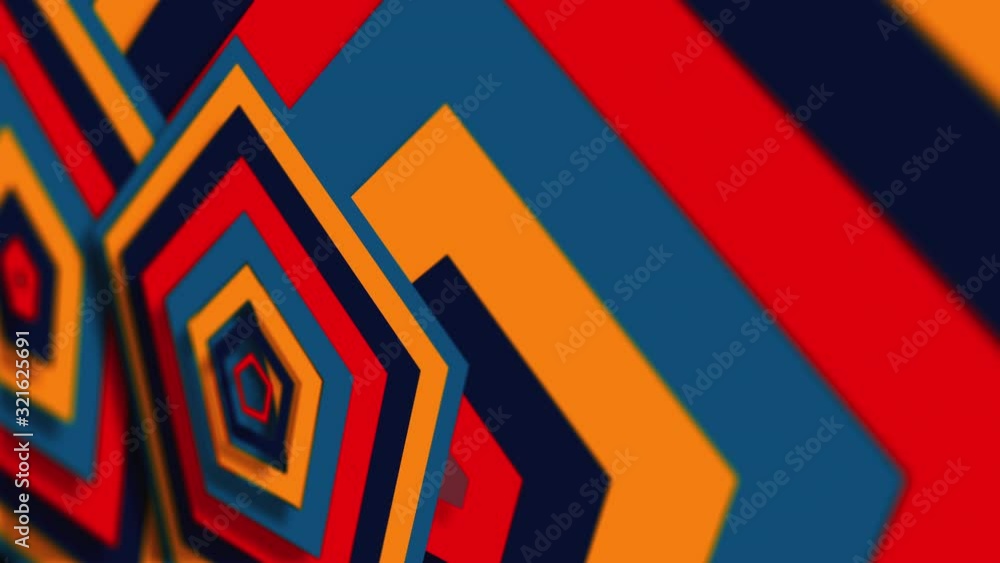 Poster computer generated web modern background. colorful pattern. 3d rendering abstract geometric shapes