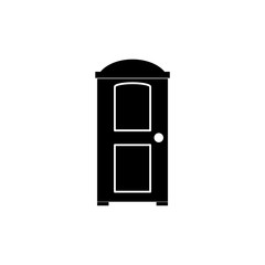 Public toilet icon, Portable toilet sign