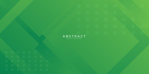 Modern green web header abstract background. Vector illustration design
