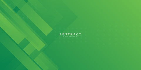 Modern green web header abstract background. Vector illustration design