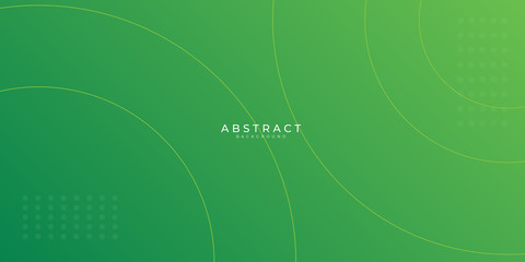 Modern green web header abstract background. Vector illustration design