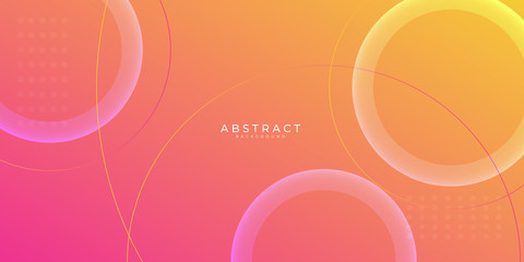 Minimalist orange yellow gradient abstract background