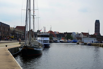 Fototapeta na wymiar Wismar, Mecklenburg - Vorpommern