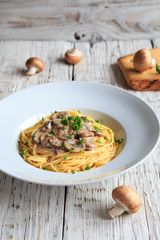 Spaghetti ai Funghi
